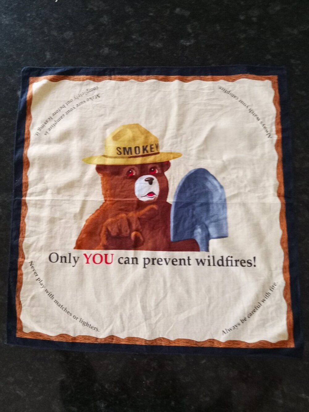 Smokey the Bear Bandana
